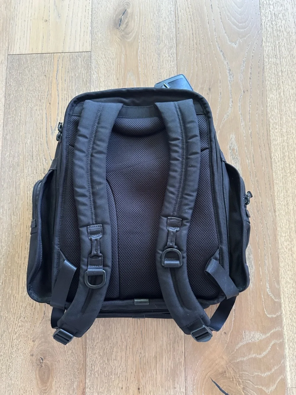 Tumi Black Men's Organizer Backpack